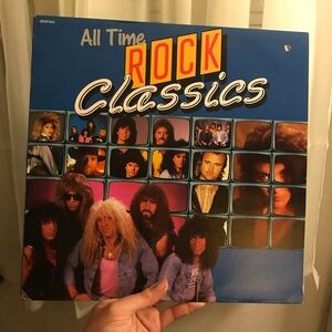 1987 All Time Rock C L A S S I C S vinyl record